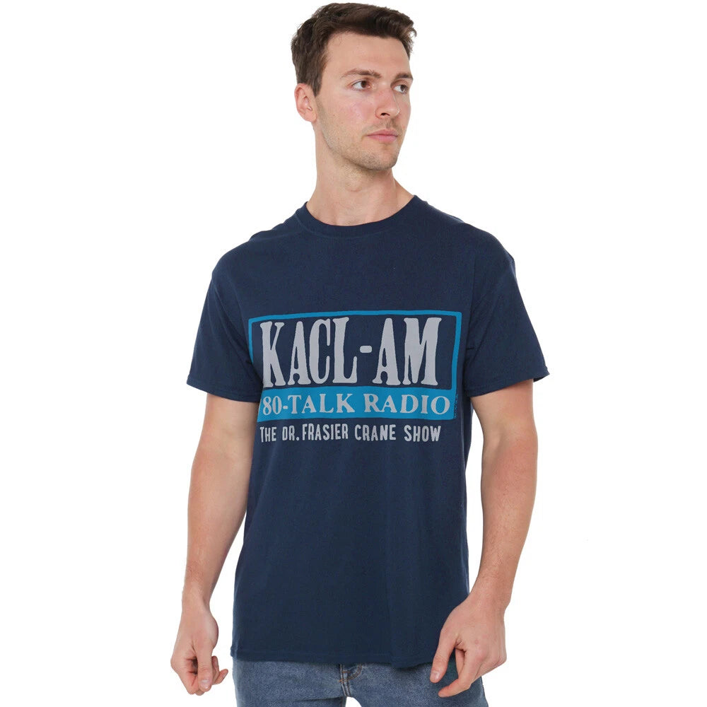Frasier The Kaclam Talk T-Shirt S-2XL, Navy