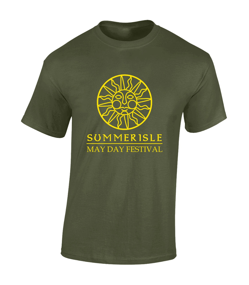 SUMMERISLE MAY DAY FESTIVAL MENS T SHIRT RETRO HORROR FILM MOVE TOP DESIGN