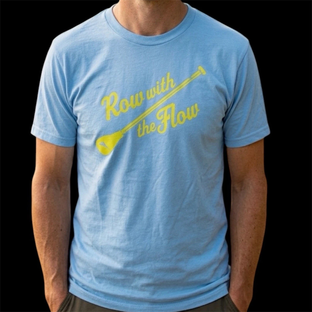 $45 TOMMY BAHAMA Sky Blue ROW WITH THE FLOW Relaxed Fit Short Sleeve T-shirt