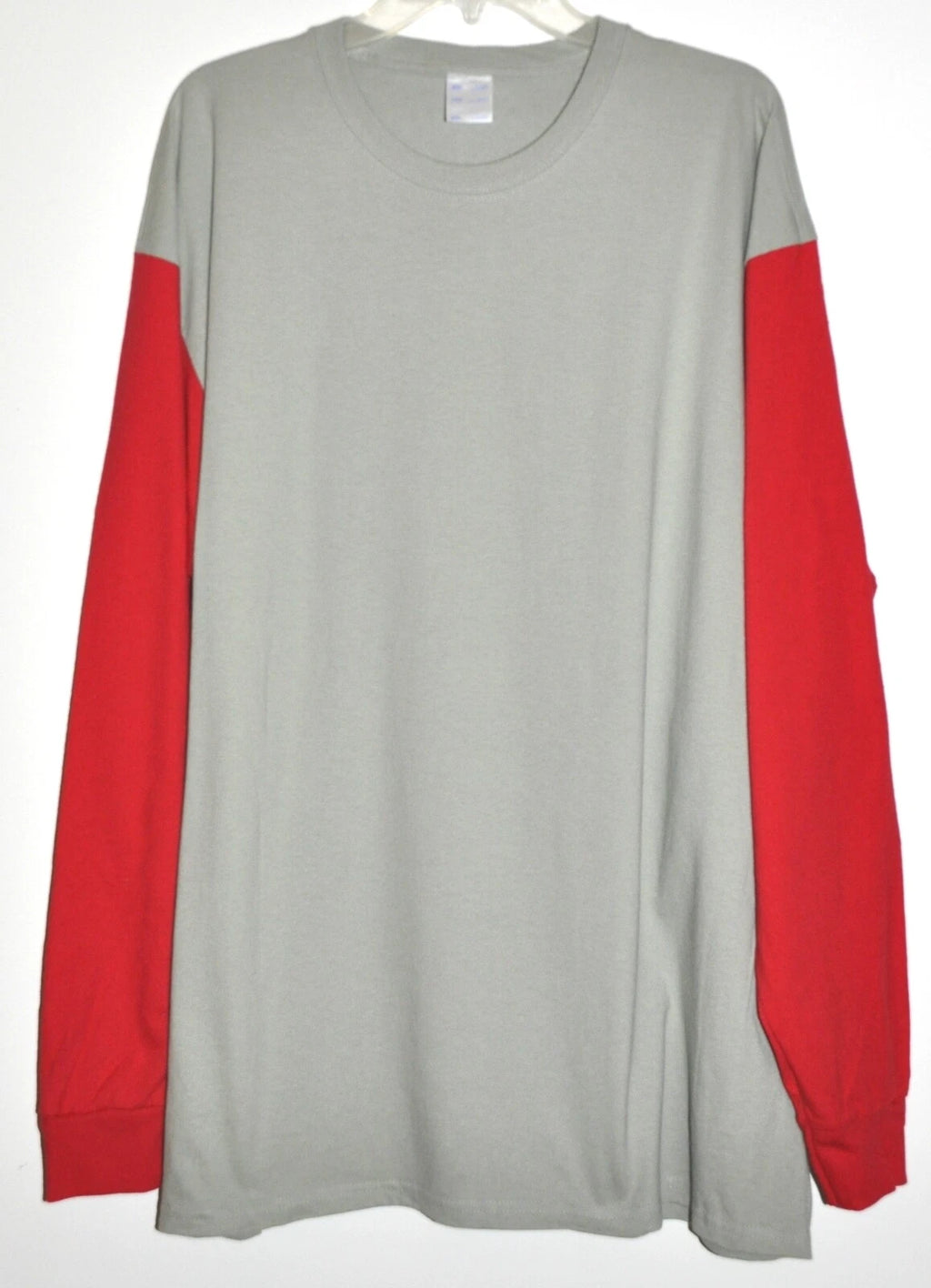 Soft Knit Color Block Lt Sage Green & Red Men's Size 2XL NWOT