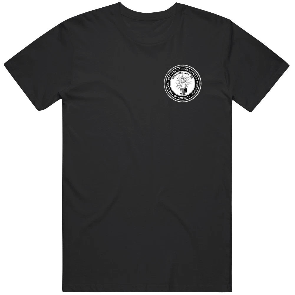 Ibew, T-shirt, Union, Logo, Emblem, Electric, Retro, Workers 1891 Pocket T Shirt