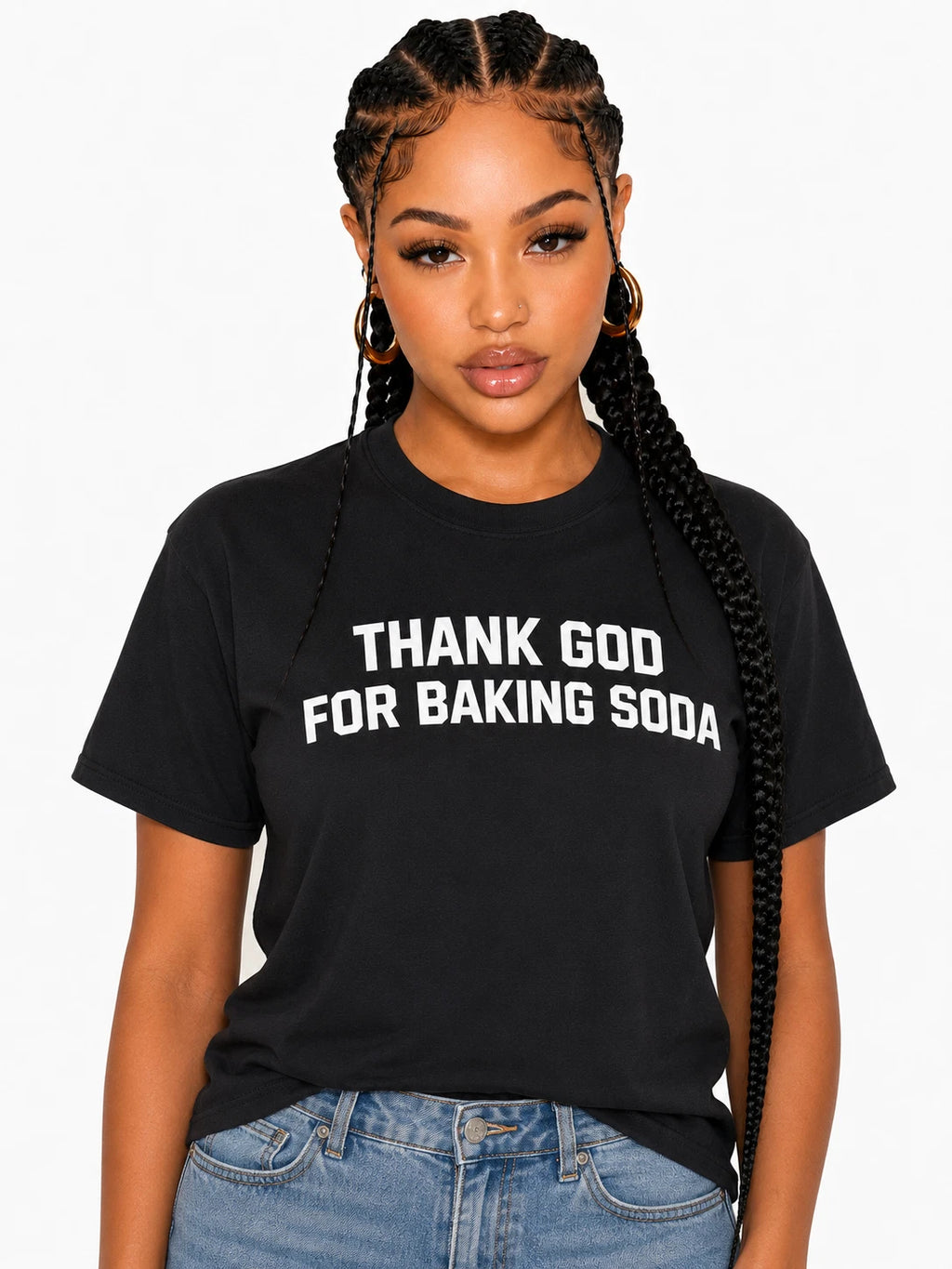 Thank God For Baking Soda T-Shirt | Rap Trap Hip hop Happy Holidays Gift Urban