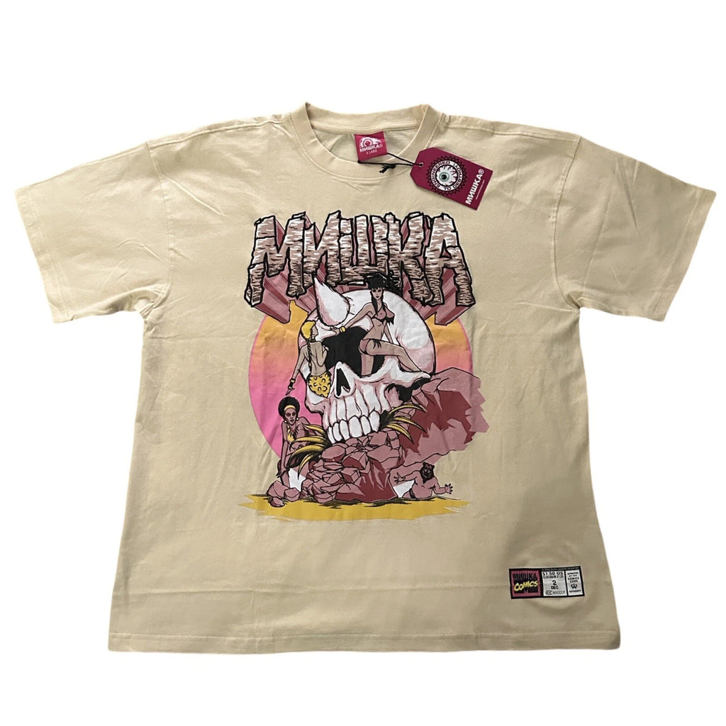 Mishka NYC Skull Streetwear Shirt Vintage Throwback Mens Sz XL
