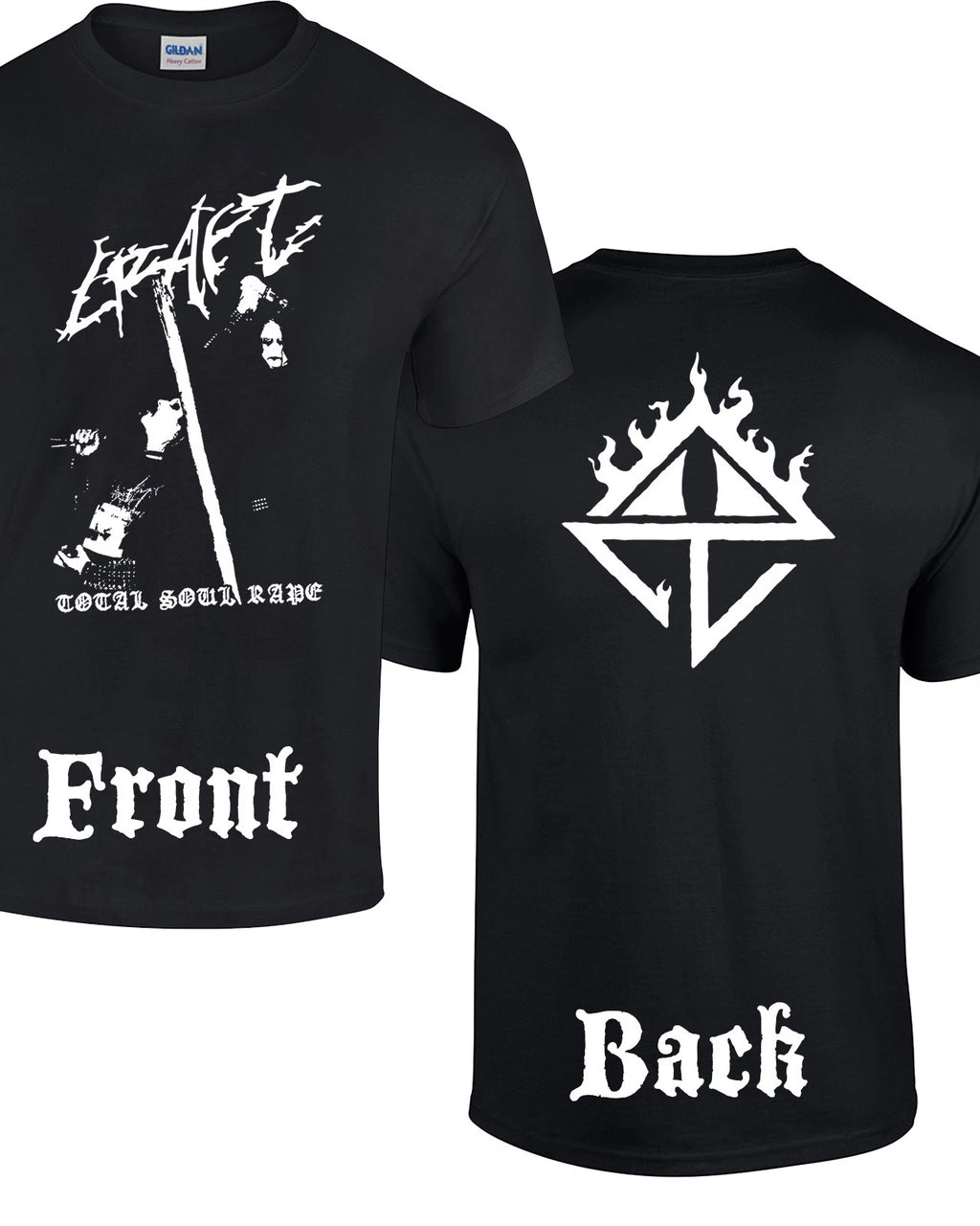 CRAFT Total Soul Rape T-shirt tsjuder urgehal katharsis koldbrann orcustus pest