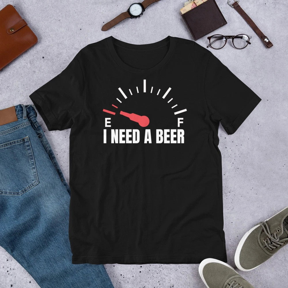 I Need A Beer Funny Saint Patricks Day Alcohol Drinking t-shirt