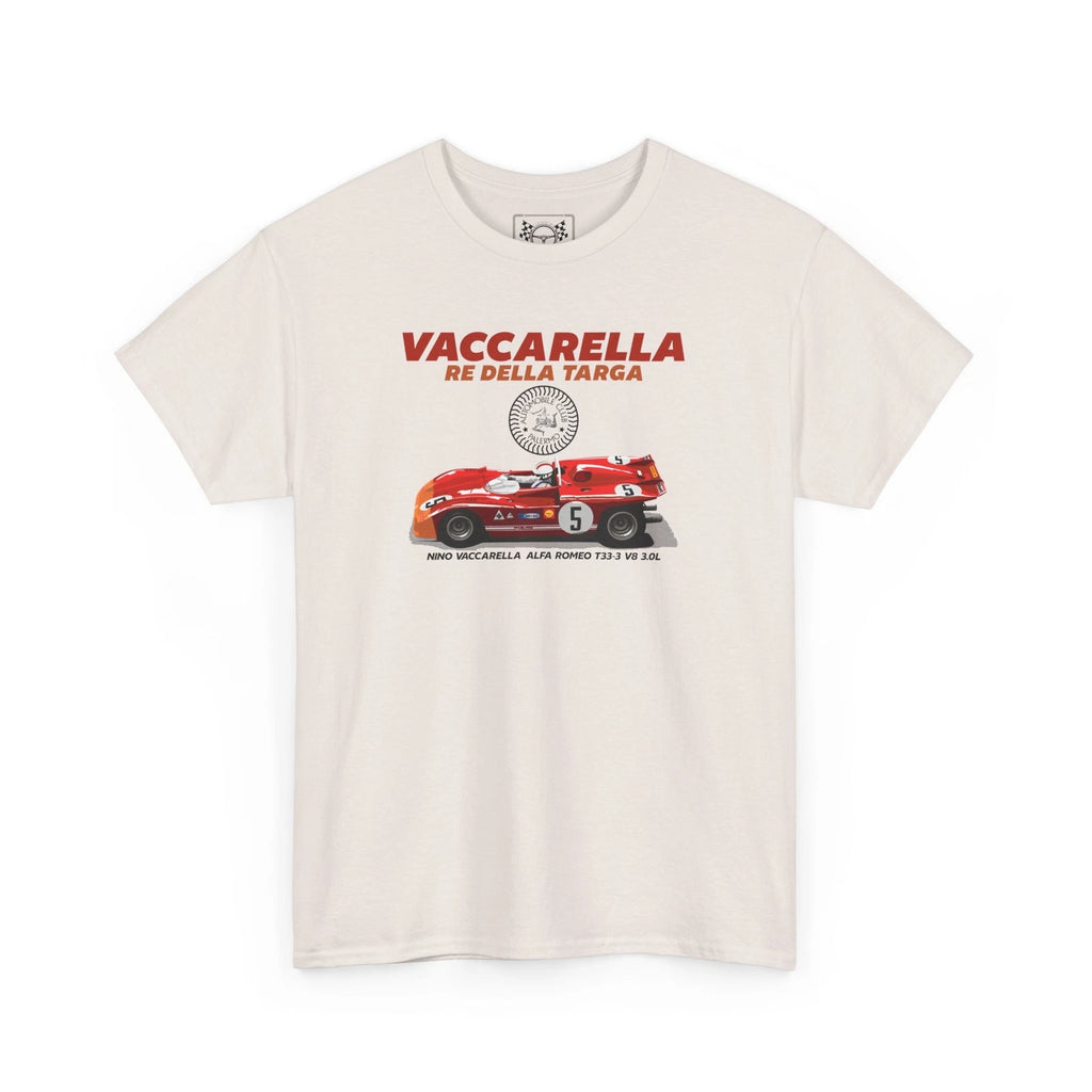 Nino Vaccarella T-Shirt - Targa Florio Palermo Auto Club Tee - Alfa Fans Gift