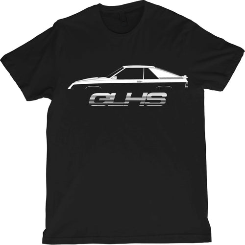 1987 Charger GLHS Silhouette T-Shirt – 80s Turbo Performance Car Tee