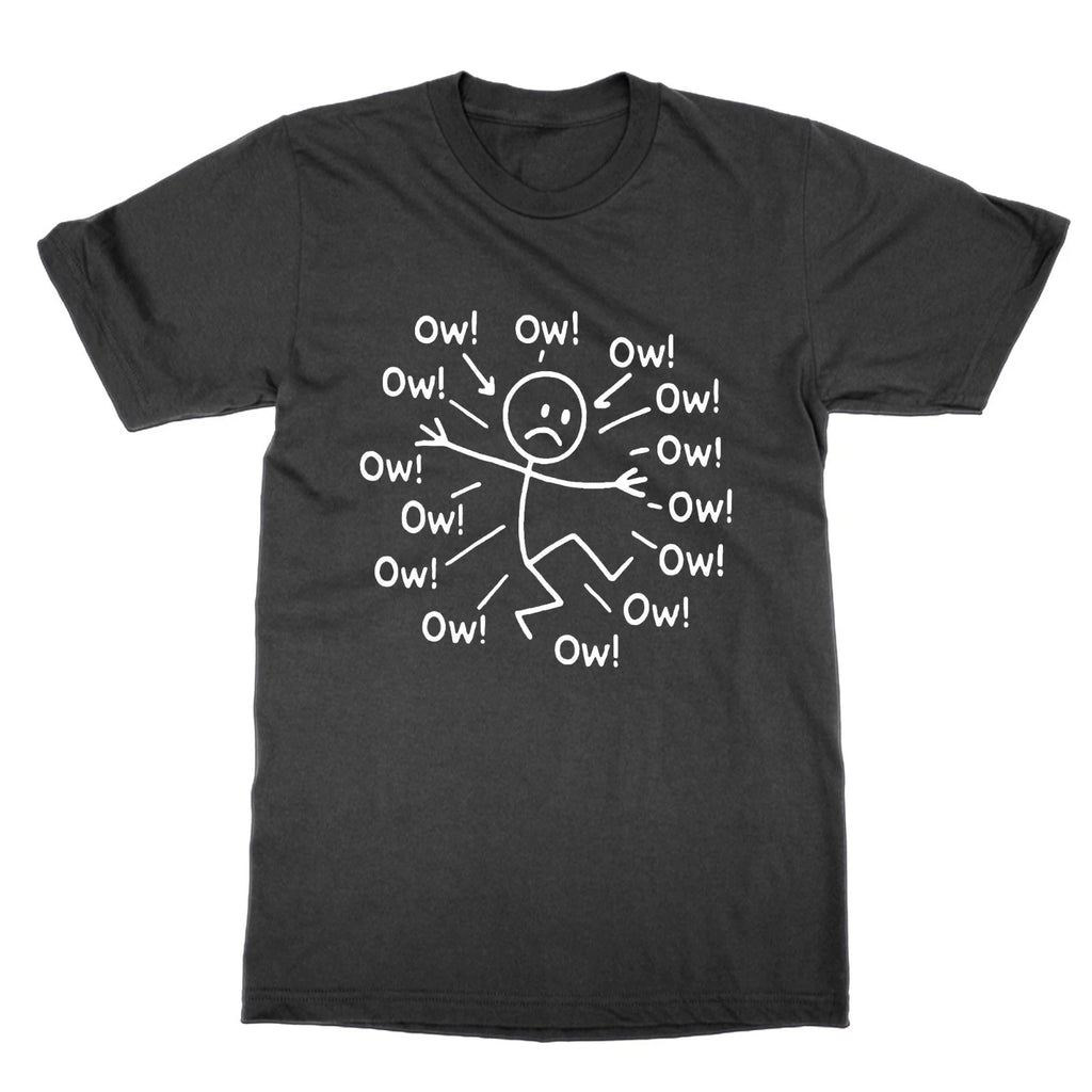 Ow ow Funny Meme Novelty t-shirt