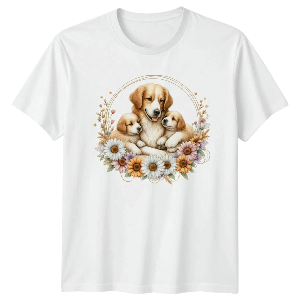 Puppy Family T-Shirt Dogs Gift For Him And Her
