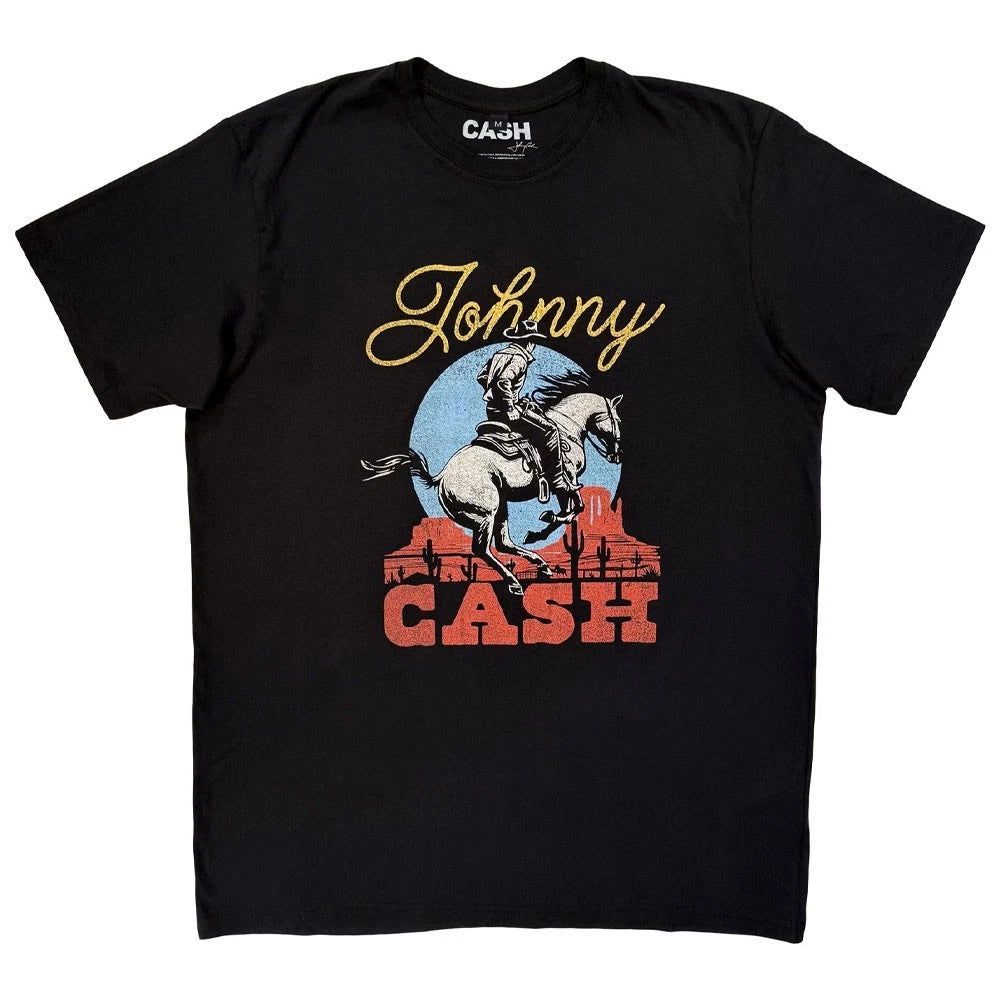 Johnny Cash Cowboy Premium Carbon T Shirt