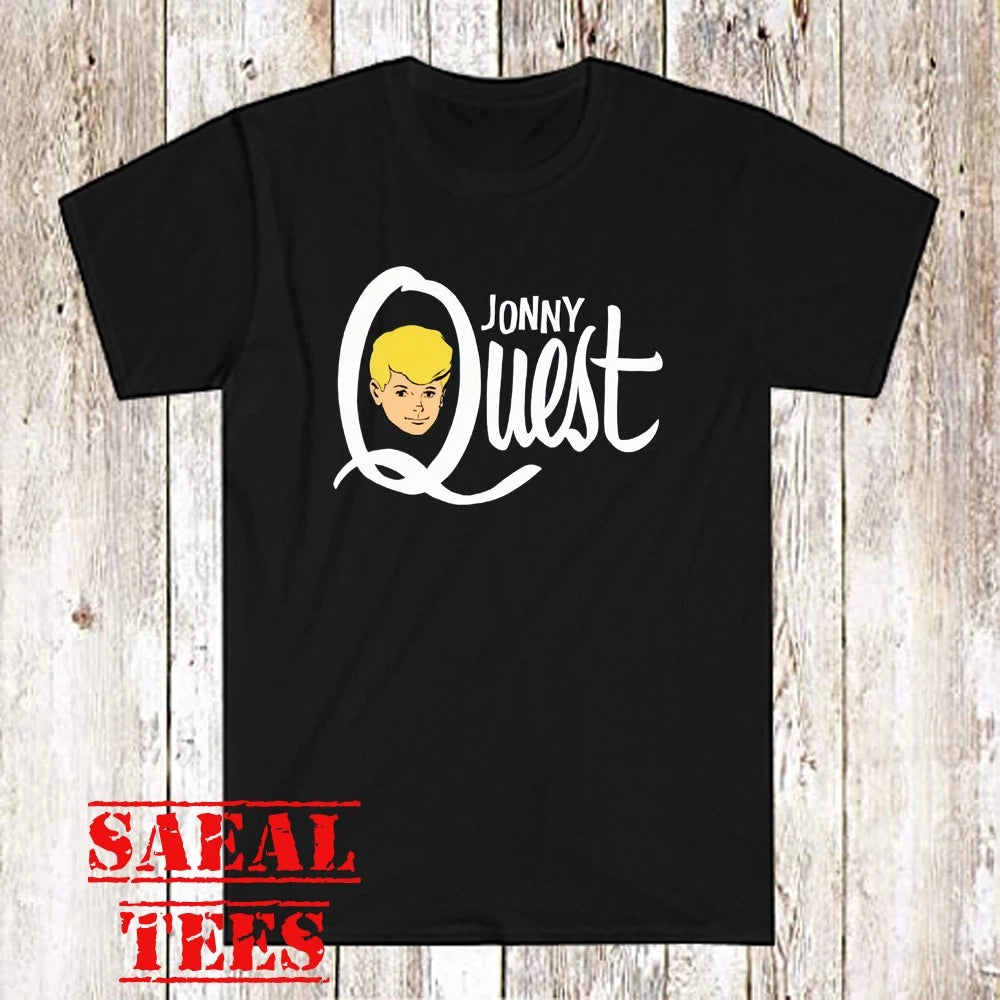 Jonny Quest Men's Black Size S-5XL