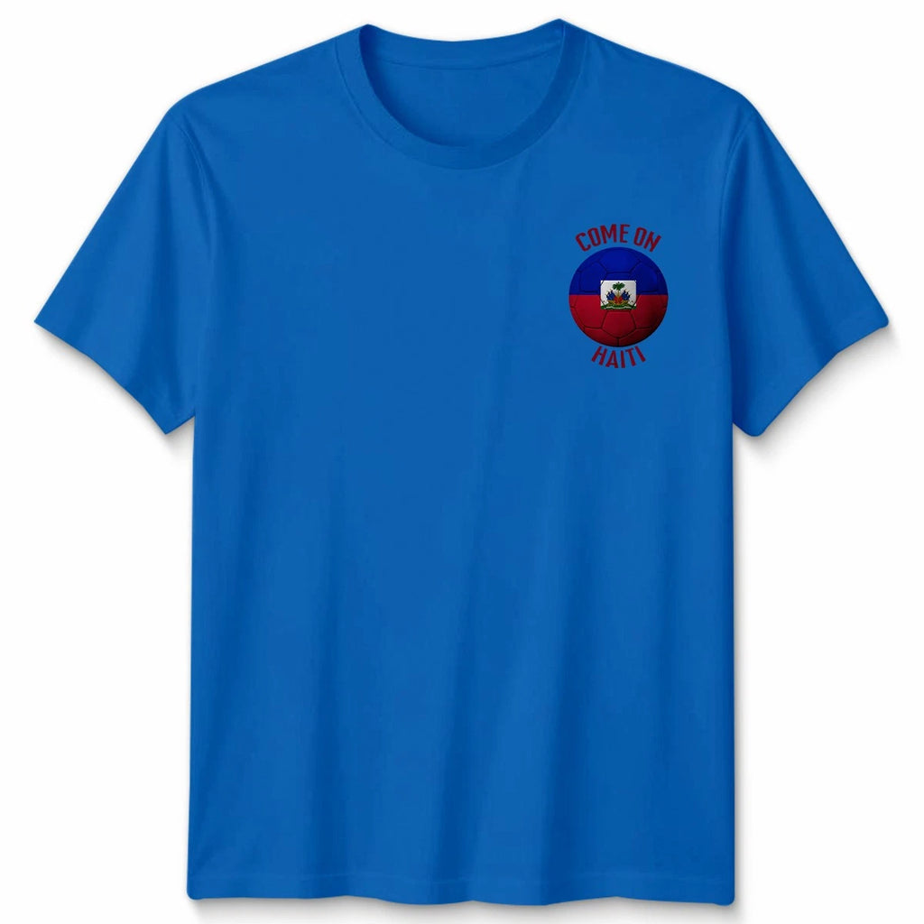 Come On Haiti Football Unisex Kids T-Shirt Country Pride Soccer Tee #WC
