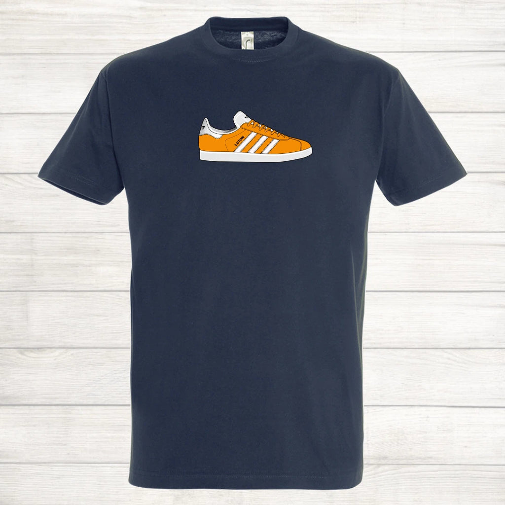 Luton Town Football Gazelle Trainer T Shirt The Hatters Kenilworth Road Top