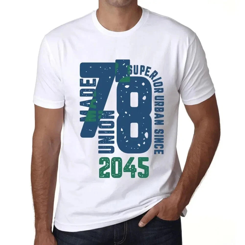 Men's Graphic T-Shirt Superior Urban Style Since 2045 Eco-Friendly Limited
