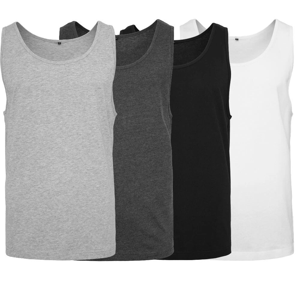 Build your brand jersey big tank T-shirt top armpit shirt sports shirt basic
