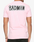 Dragon Ball Z VEGETA BADMAN T-Shirt Pink NEW Authentic FRONT & BACK DESIGN