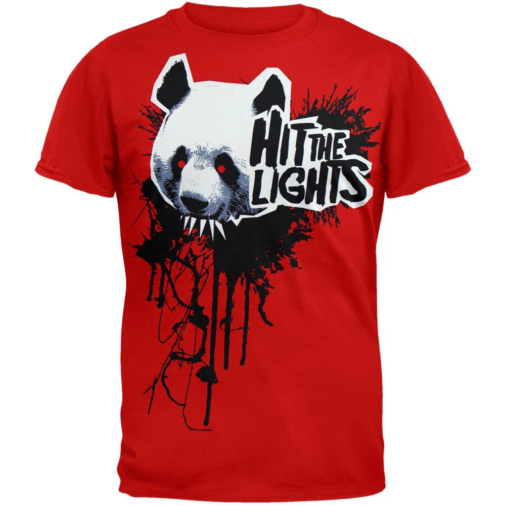 Hit The Lights  -  Panda Soft T-Shirt