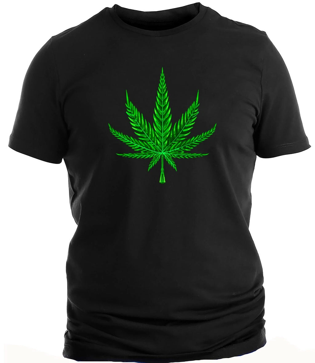 Weed Leaf THC Pot Leaf T-Shirt Weed T-Shirt Vintage T-Shirt Marijuana shirt