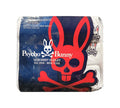 Psycho Bunny Men's White Combed Cotton V-Neck 3 Pack T-Shirts