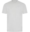 Sseinse T-Shirt Mens Essential Fitted Crew Neck Jersey Cotton Tee in Light Grey