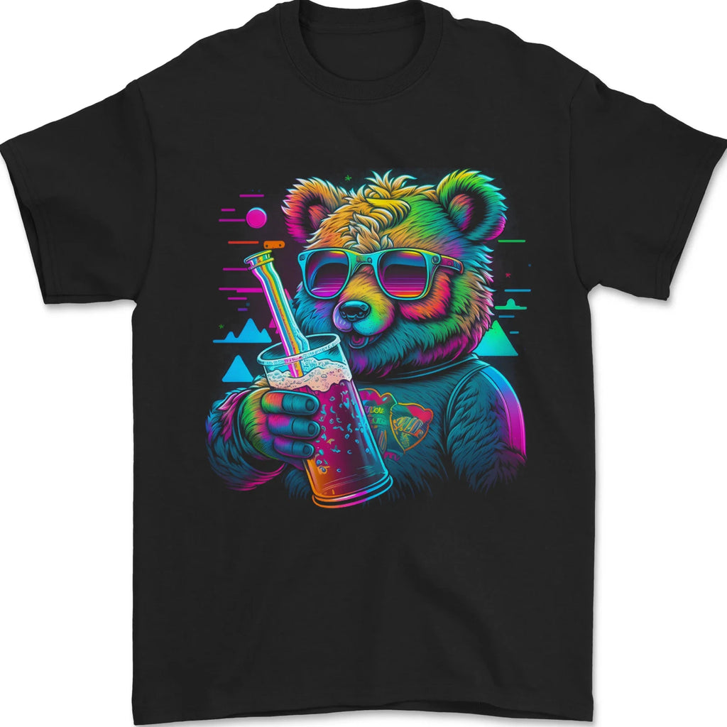 A Cool Bear Mens T-Shirt 100% Cotton
