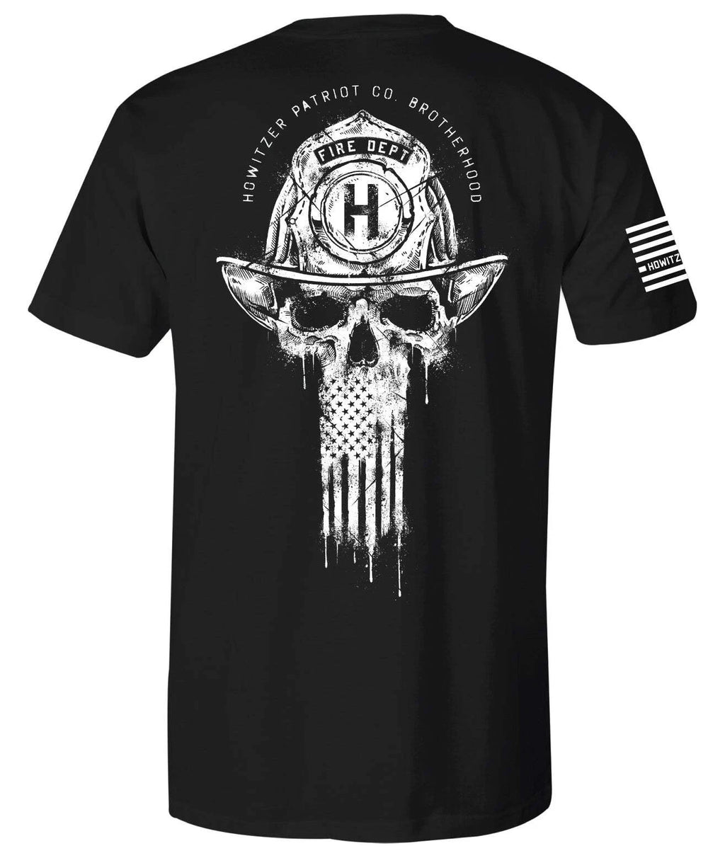 Howitzer Style Men's T-Shirt Fire Brotherhood Military Grunt MFG