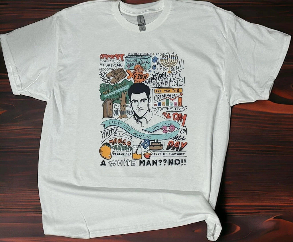 Schmidt Quotes New Girl TV Show Parody Unisex  T-shirt