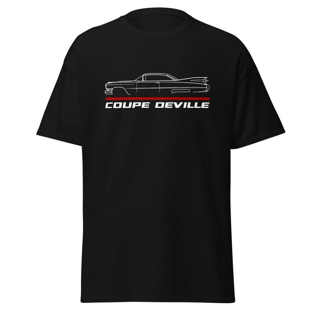 Premium T-Shirt For Cadillac Coupe Deville 1959 Car Enthusiast Birthday Gift