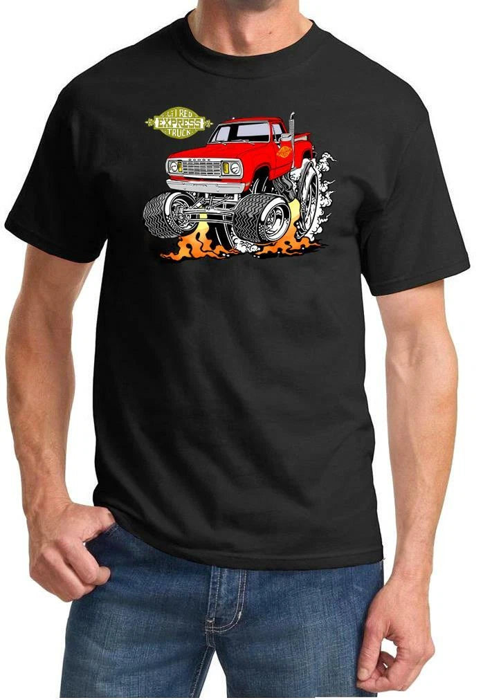 1978 Lil Red Express Truck Radical Rides Cartoon Design Tshirt NEW
