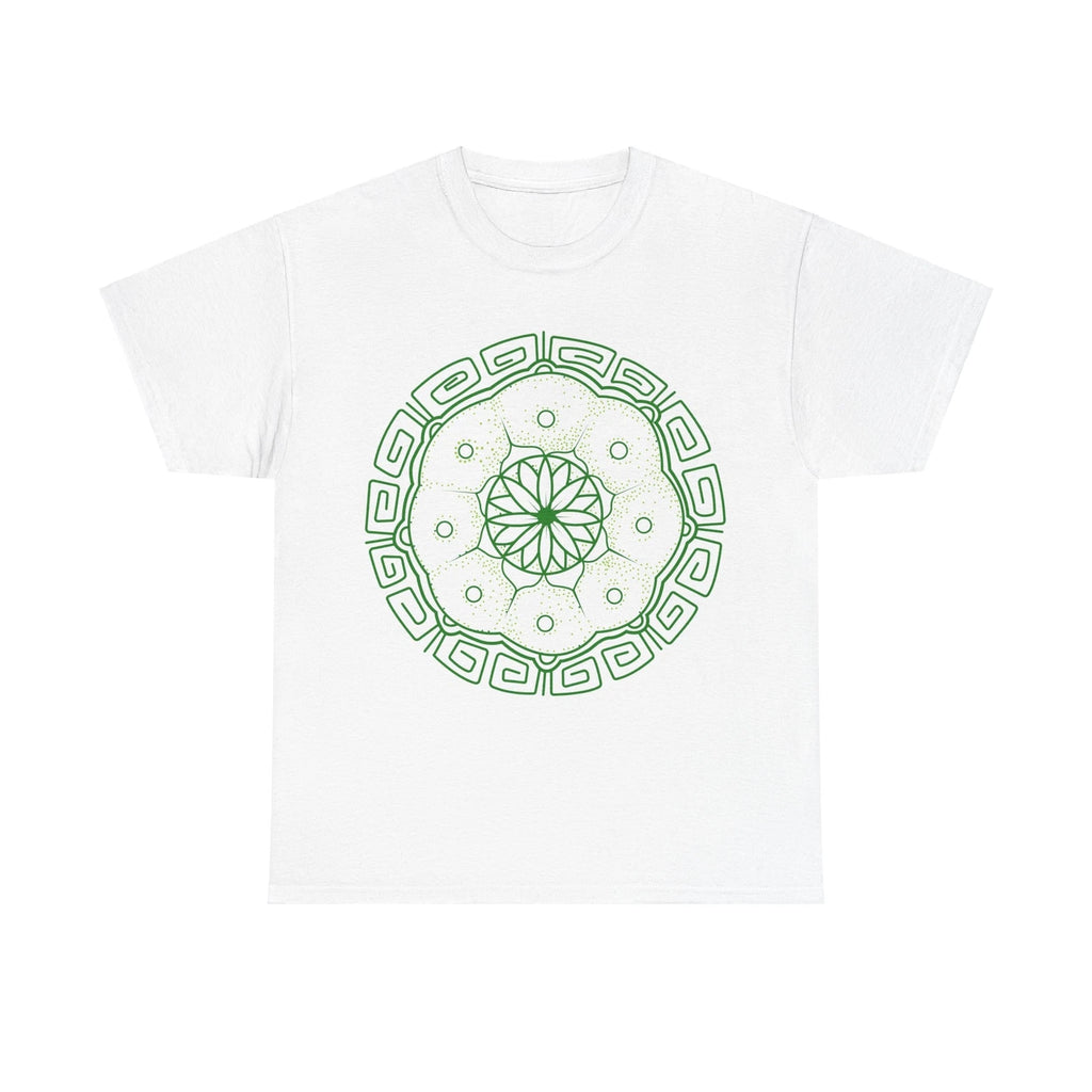 PEYOTE - White Heavy Cotton T-shirt