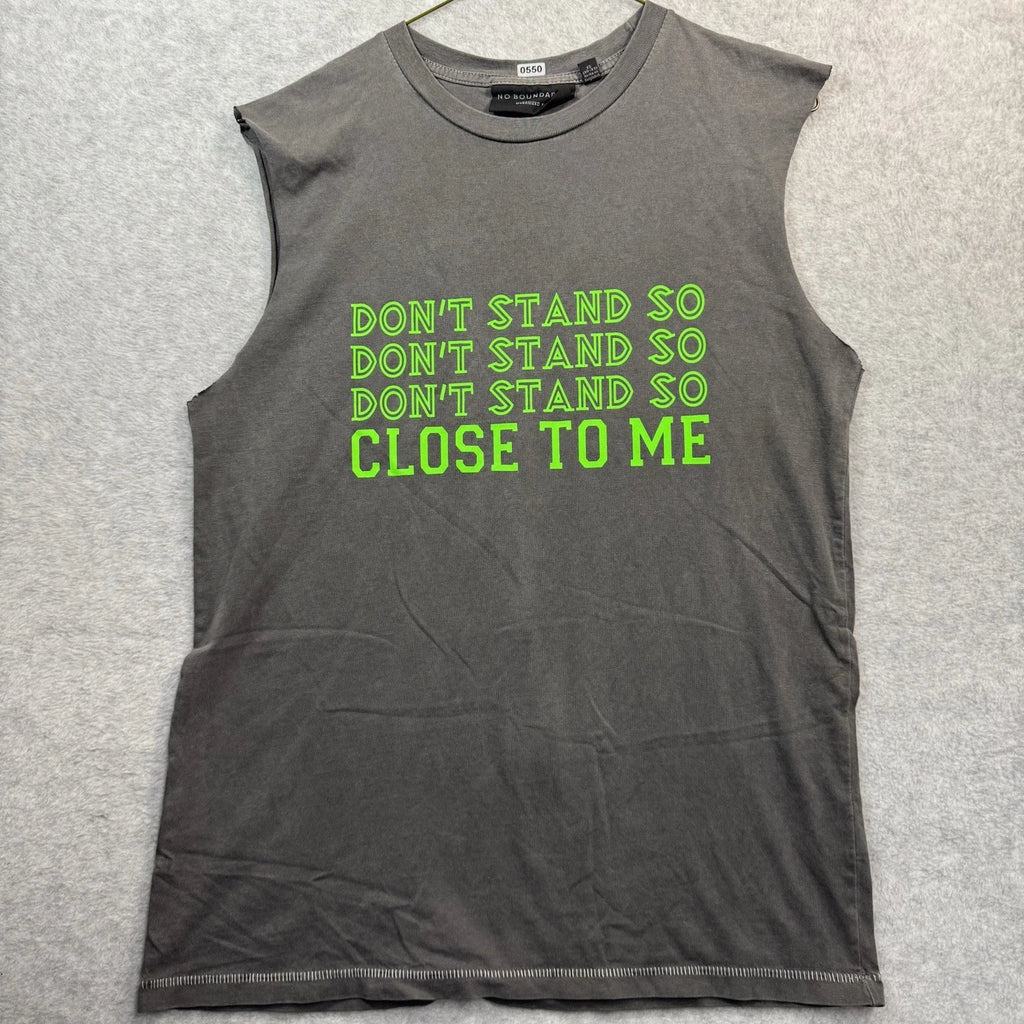 Don't Stand So Close To Me Mens/Unisex T-Shirt Sarcastic Graphic Tee Novelty XS