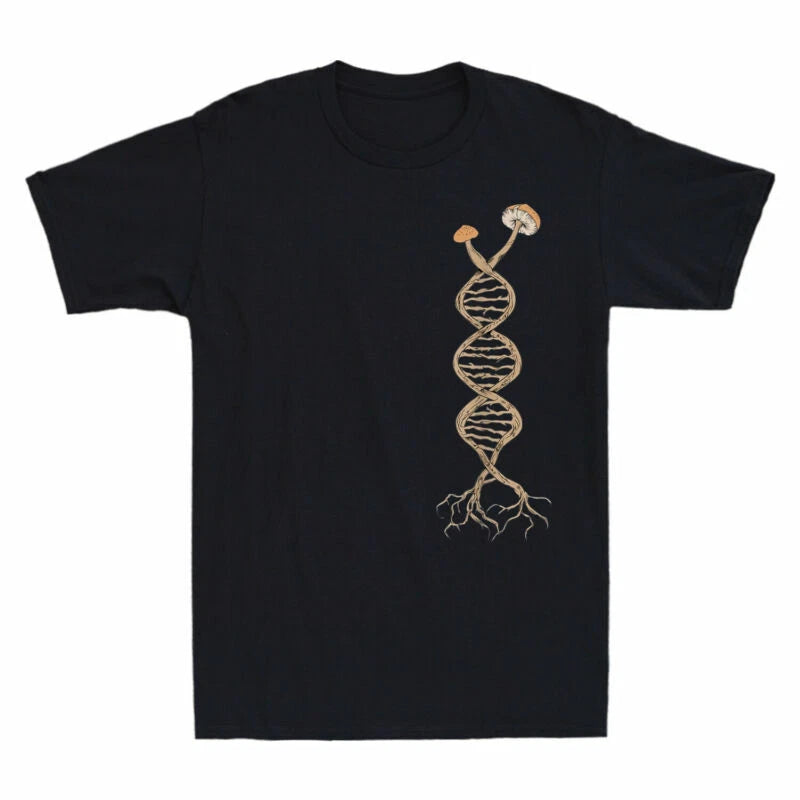 DNA In Shroom T-Shirt Funny Fungi Shirt Pick Is Mycology My Mushrooms Foraging