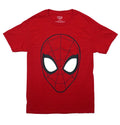 Spider-Man New Adult T-Shirt - Giant Spidey Head Image