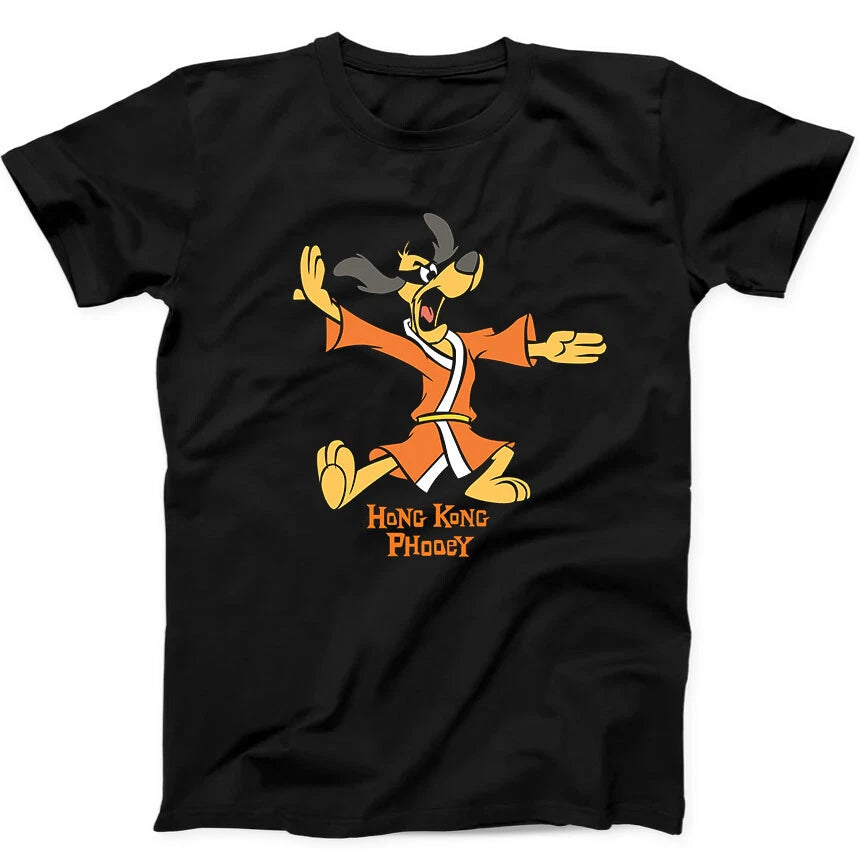 Hong Kong Phooey Funny Animation Cartoon Retro Gift Tee  T Shirt 24