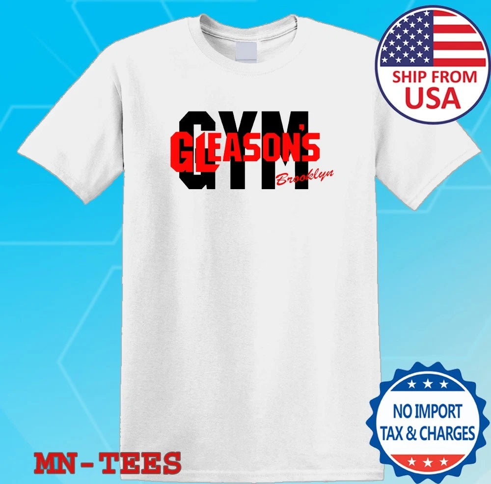 Gleason's Gym Boxing Brooklyn White Size S-5XL