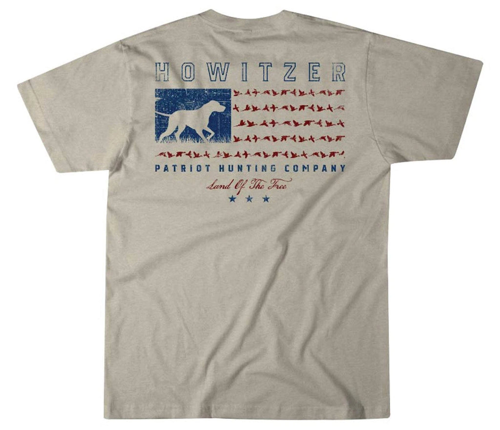Howitzer Style Men's T-shirt Bird Dog Military Grunt MFG