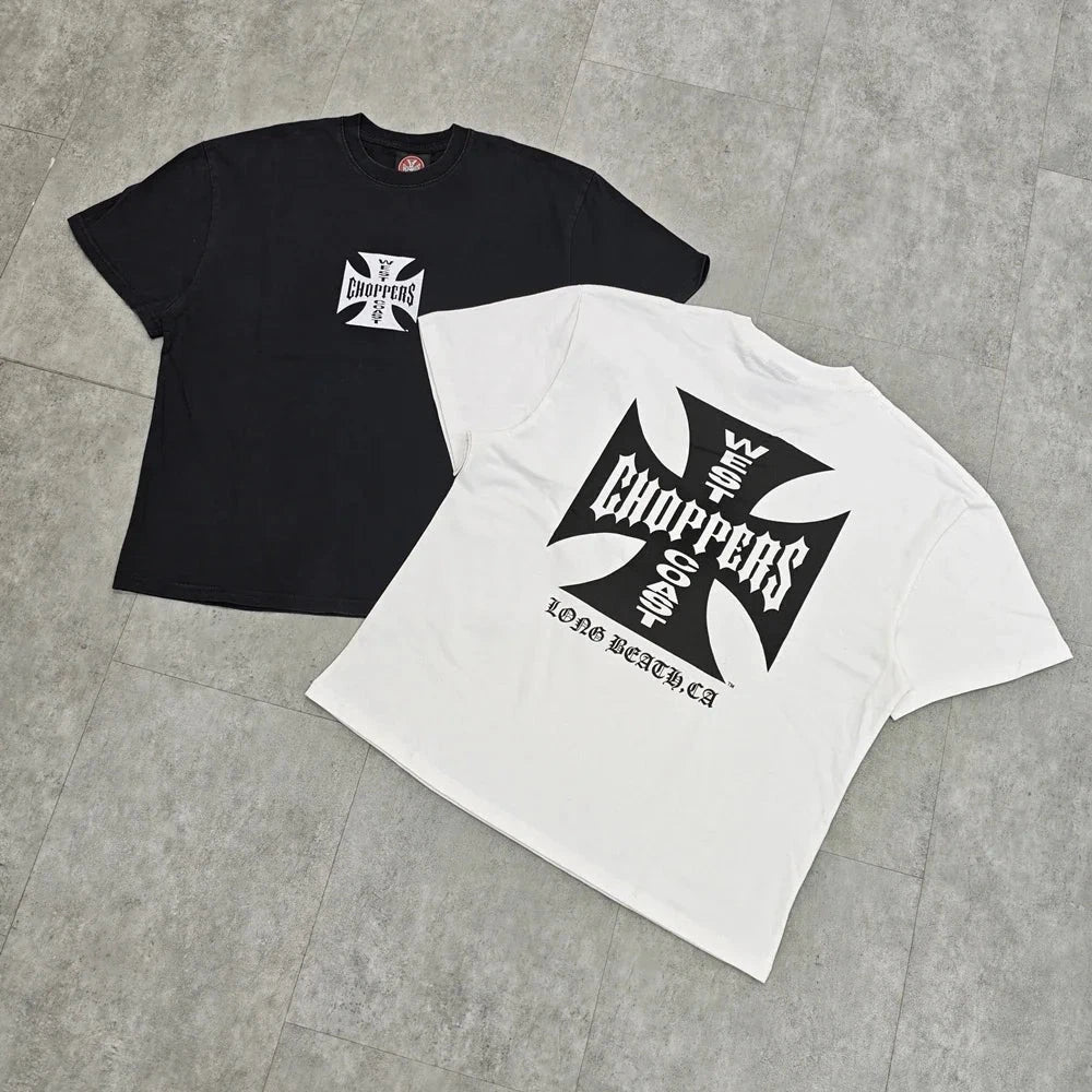 Casual Streetwear Simple Style Vintage Loose Tee Short Sleeve Oversize