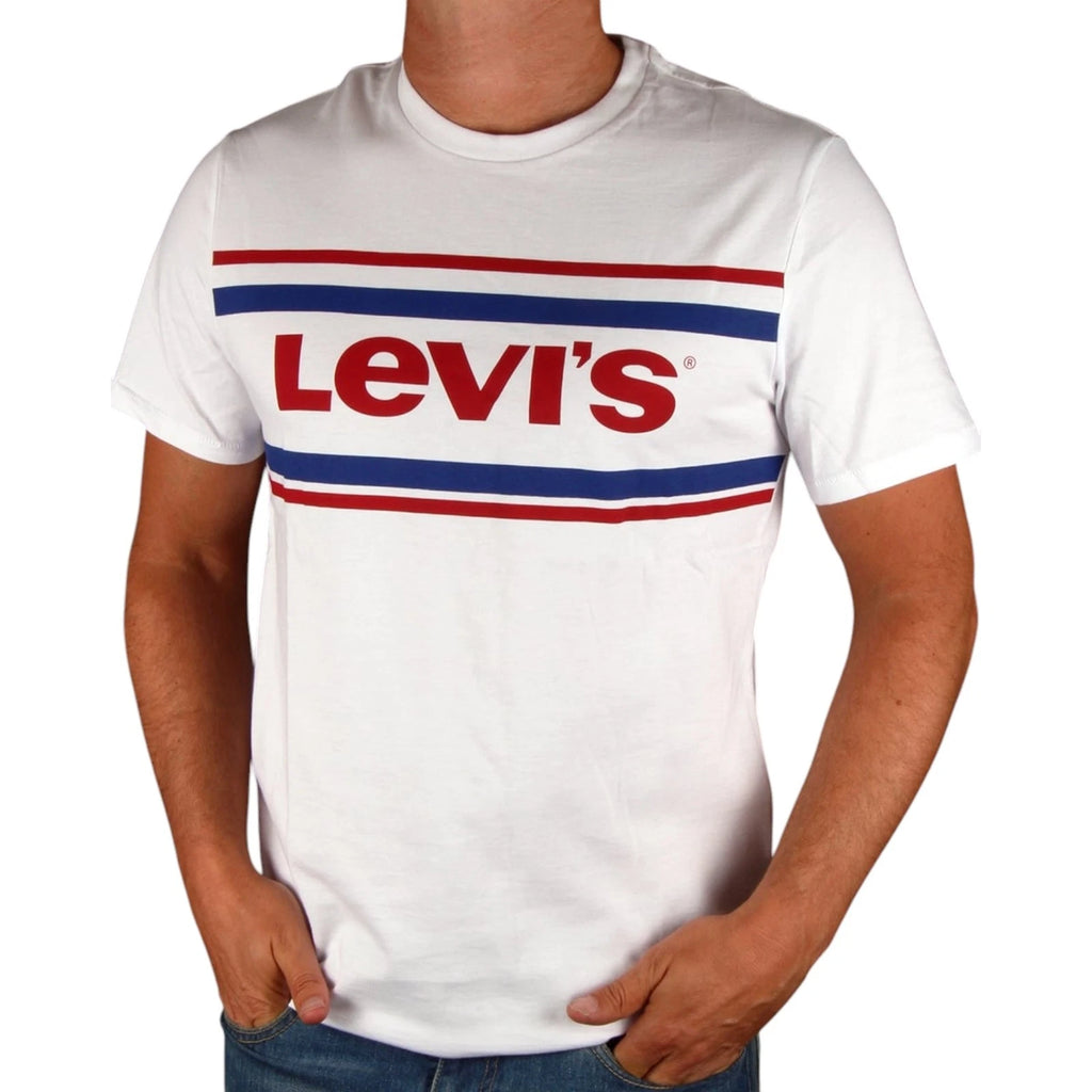 Levis Mens T Shirt Short Sleeve Crew Neck Summer Casual Cotton T Shirt Basic Top