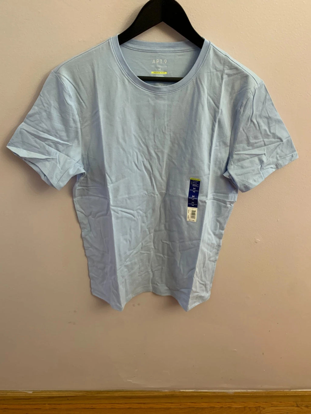 Men's Premier Flex Short Sleeve Crewneck Tee Shirt (Frost Wind)