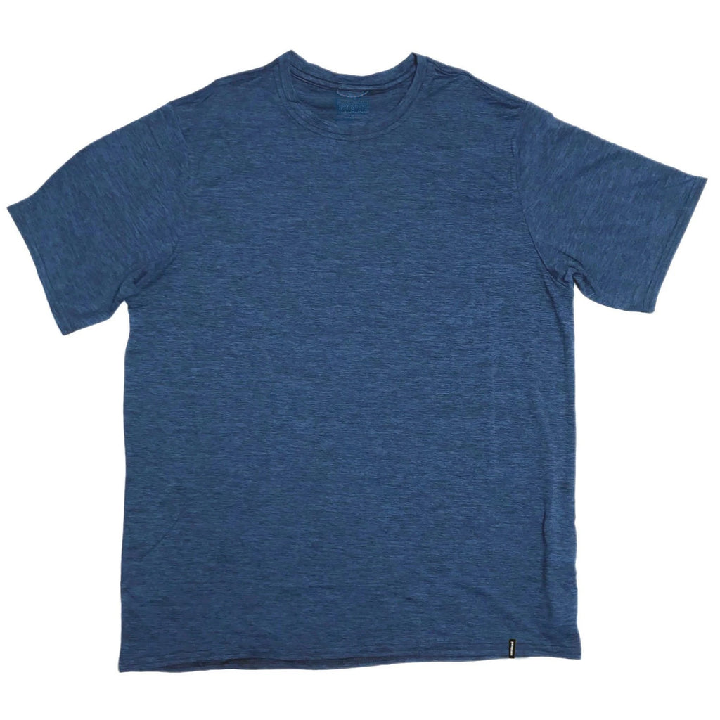 Patagonia Mens Capilene Cool Daily S/S T-shirt - Clement Blue/Clement Blue X-Dye