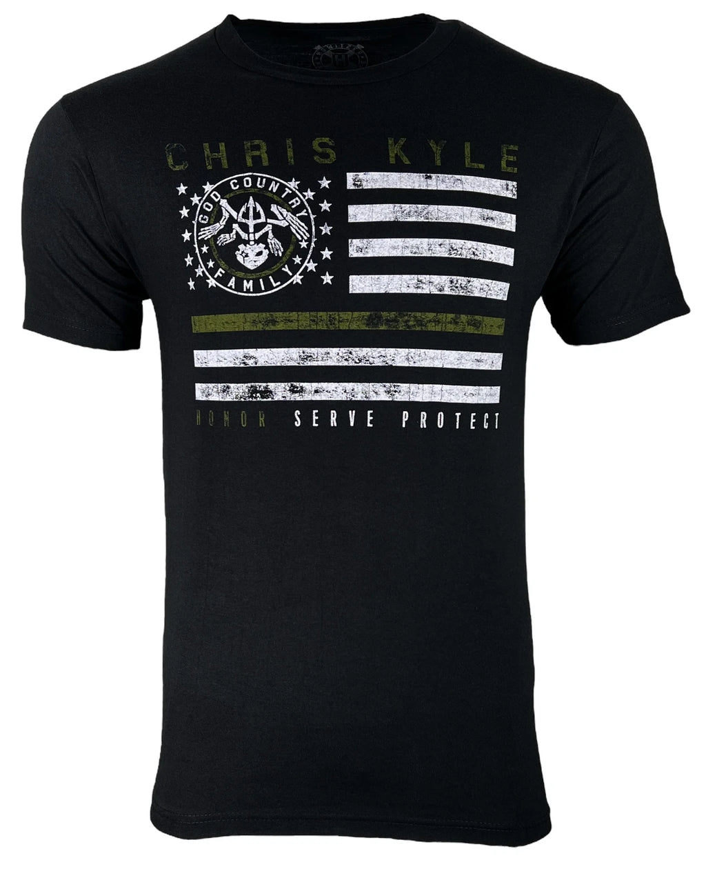 Howitzer Style Men's T-Shirt Chris Kyle Honor Serve Military Grunt MFG
