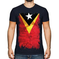 EAST TIMOR GRUNGE FLAG MENS T-SHIRT TEE TOP TIMOR LOROSA'E TIMORESE TIMOR-LESTE