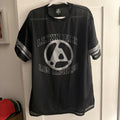 Linkin Park 2025 Tour Football Jersey  Mesh Med Sleeve Front Print Not Perfect