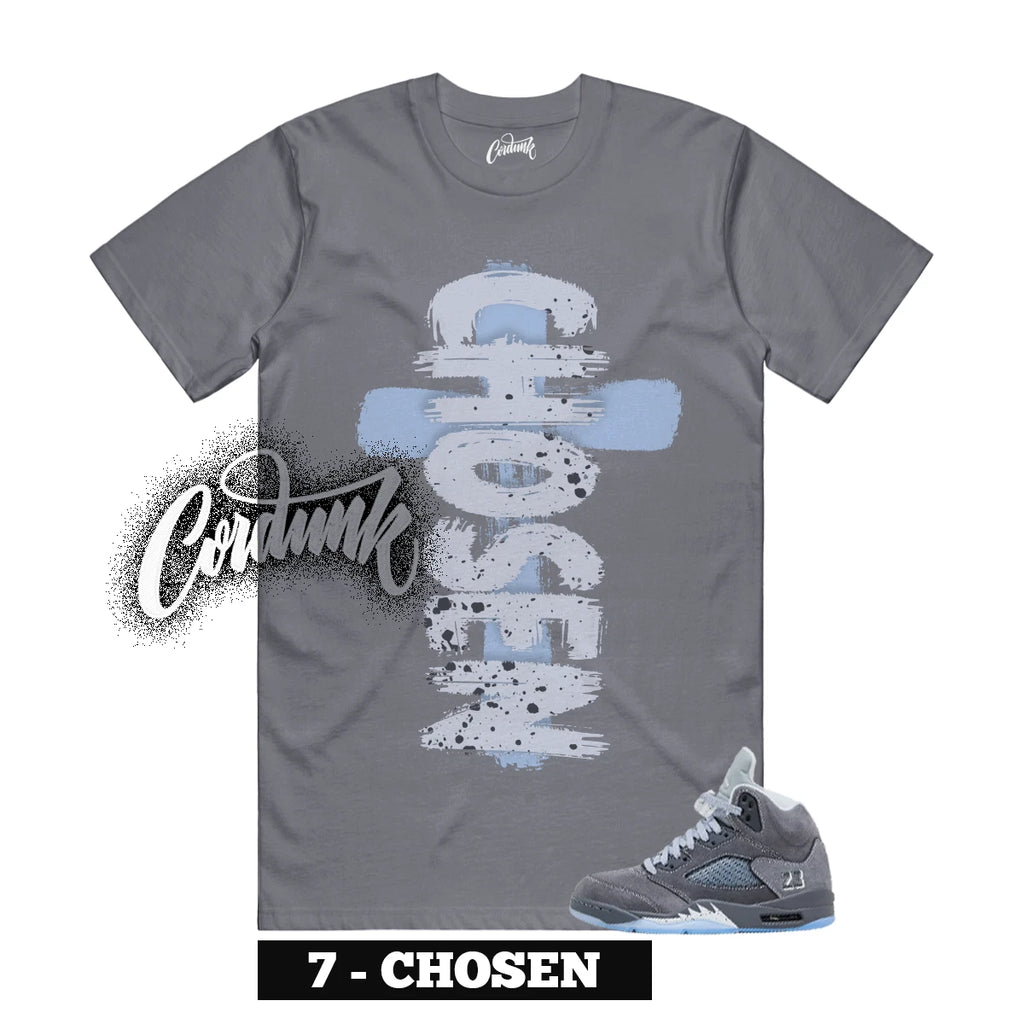 5 Wolf Grey Light Graphite White Cool 2026 Comfort Colors T Shirt Match CHOSEN