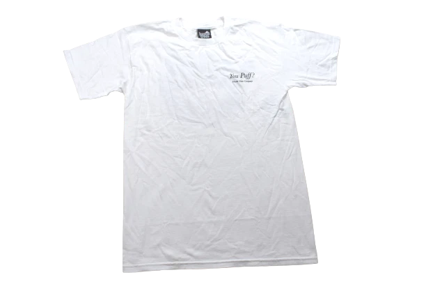 Hustle Trees By LRG Mens You Puff? Puffer Fish Smoking White Tee Shirt NWT S-XL