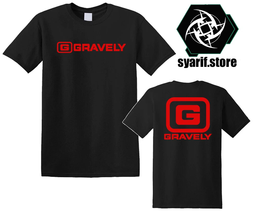 Gravely Tractor Men's Black Grey Size S-5XL