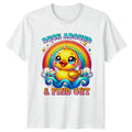 Duck Around & Find T-Shirt Kawaii Humor Duck Wildlife Birthday