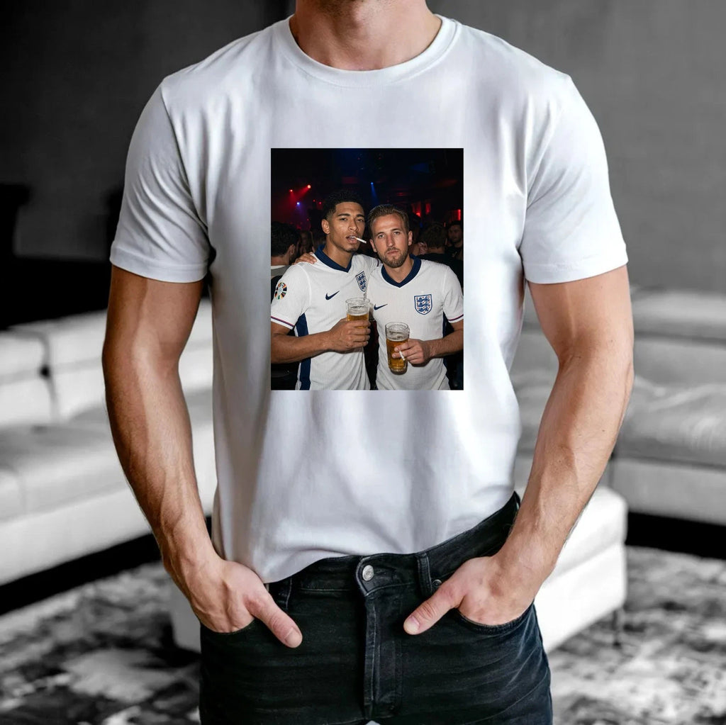 England Football Fan Supporter T-Shirt - Party Match Day Tee Unisex Tee Top