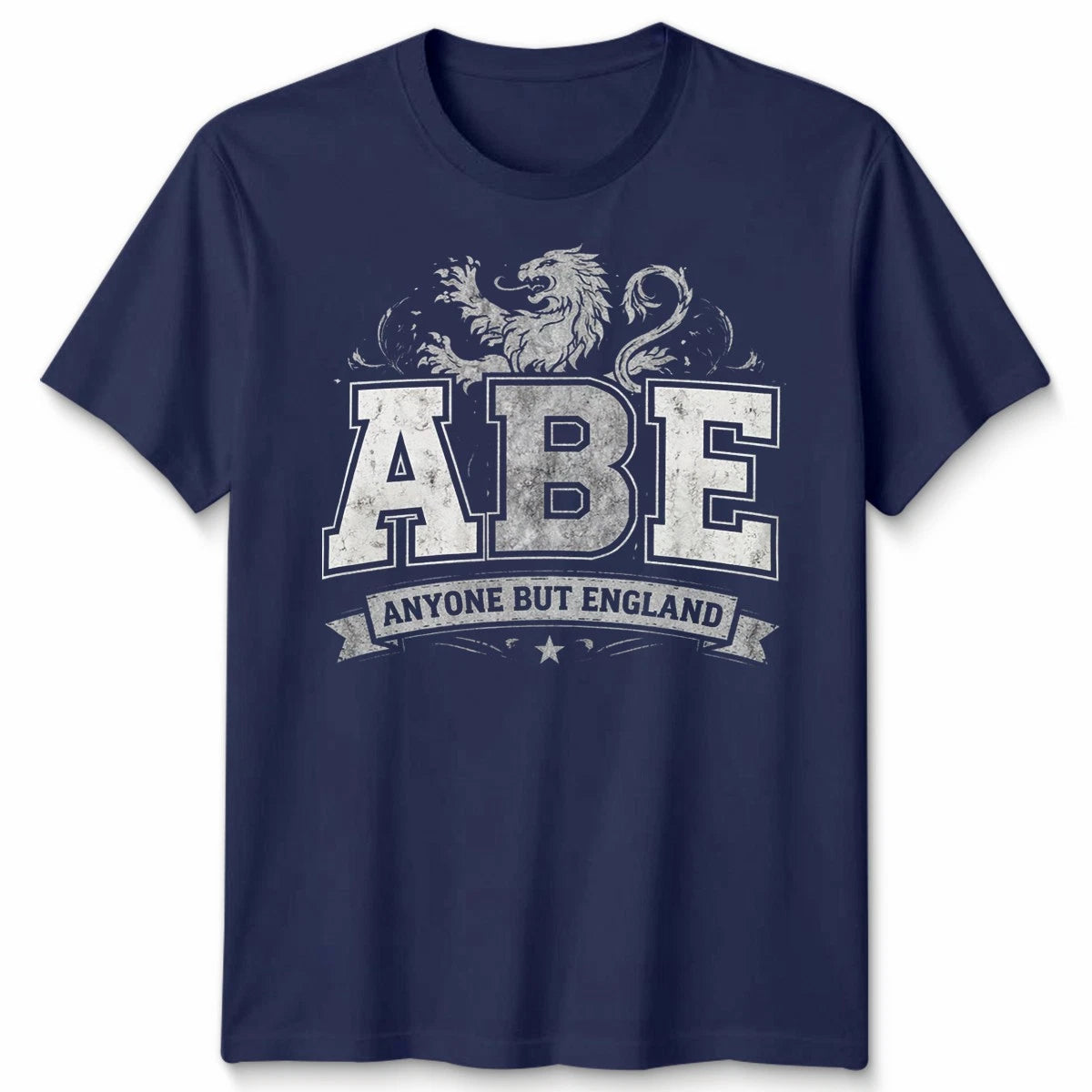 Abe Anyone But England Scotland Navy Unisex Tshirt Football Rugby Sarcastic