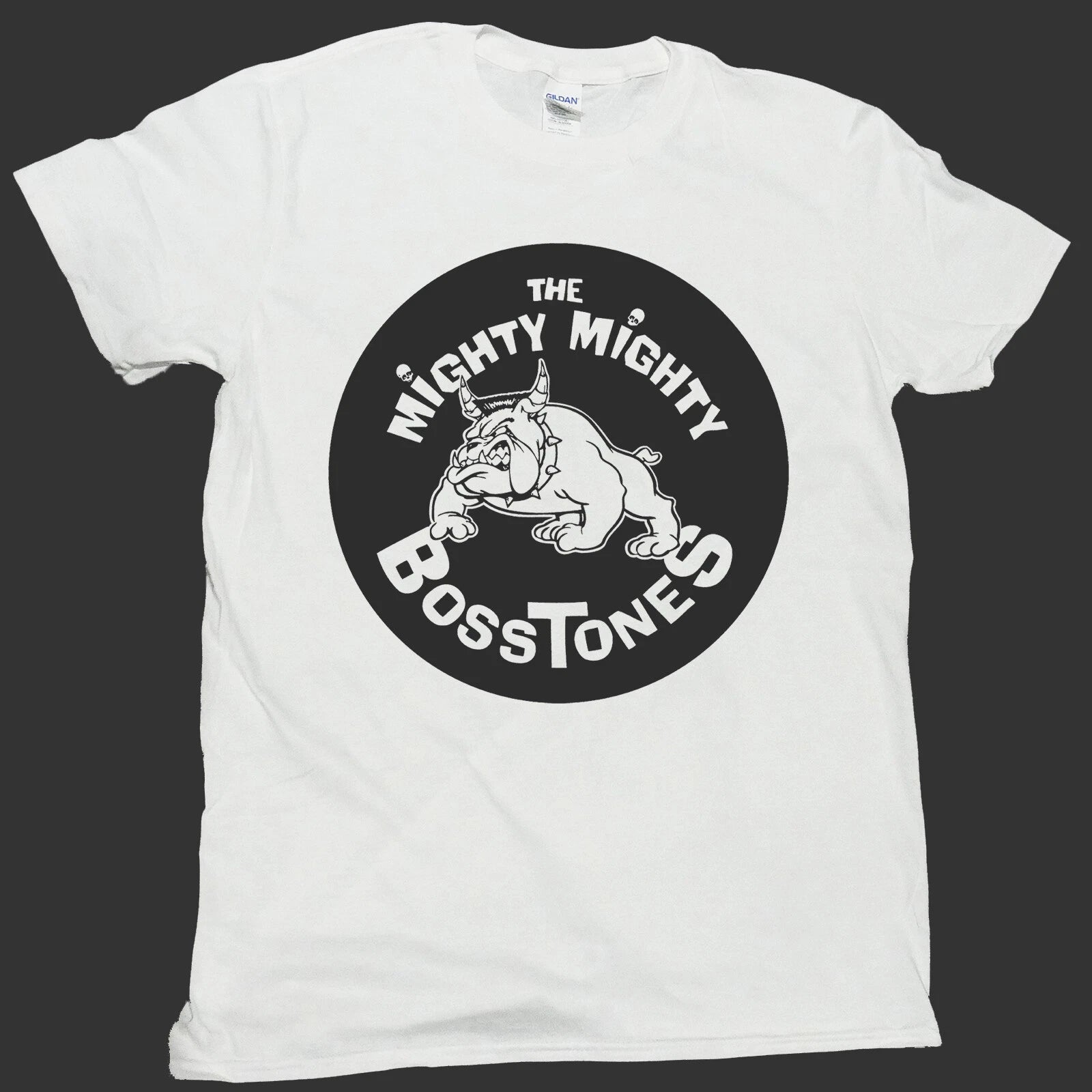 THE MIGHTY MIGHTY BOSSTONES SKA PUNK ROCK T-SHIRT unisex white S-3XL